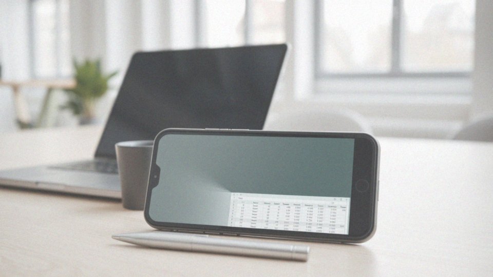 Jakie są dostępne aplikacje mobilne do Excel?