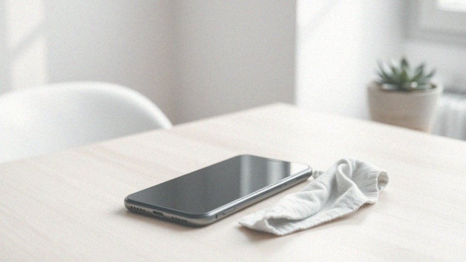 Co można osiągnąć dzięki czyszczeniu telefonu?