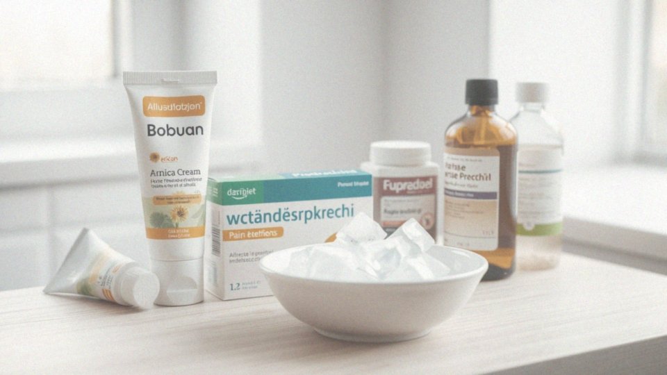Jakie inne preparaty mogą wspierać leczenie siniaków?