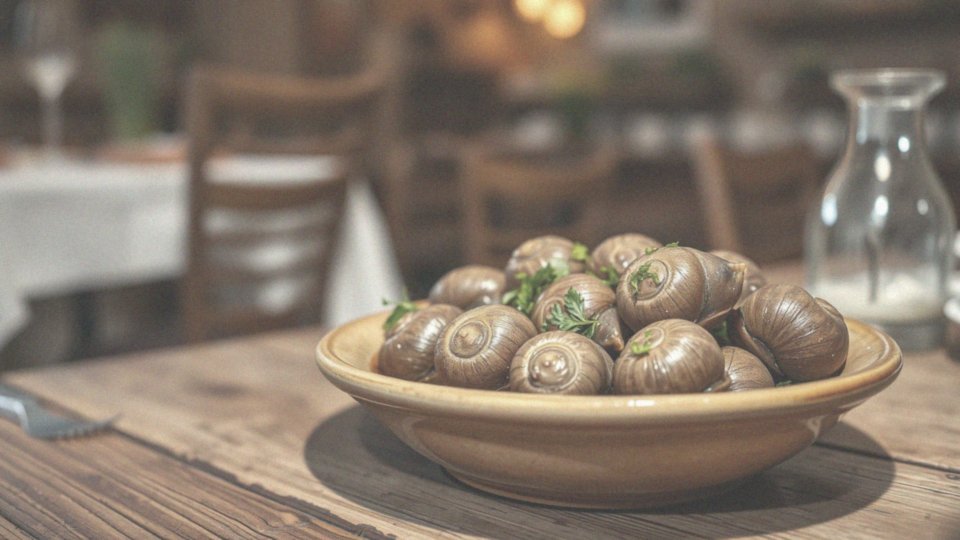 Jak smakują ślimaki winniczki?