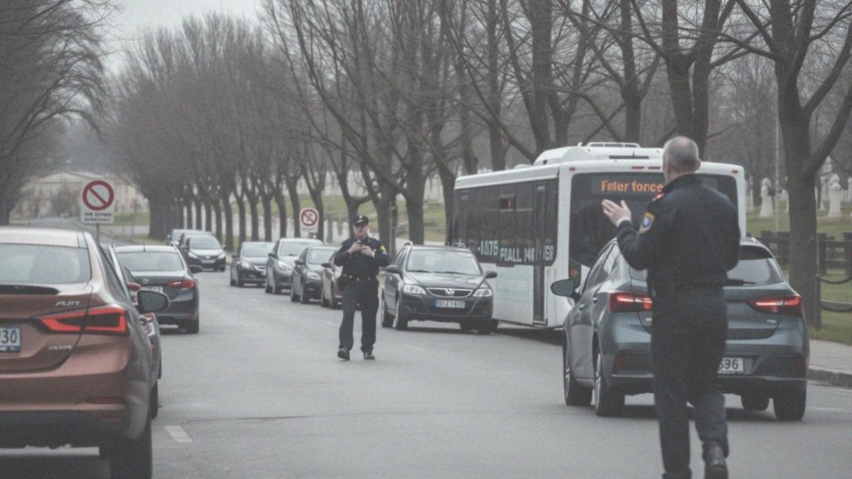 Jakie zmiany w organizacji ruchu mają miejsce w okolicach cmentarzy podczas pogrzebów?