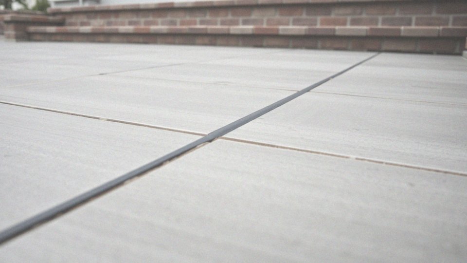 Jakie techniki należy zastosować przy dylatacji tarasu betonowego?