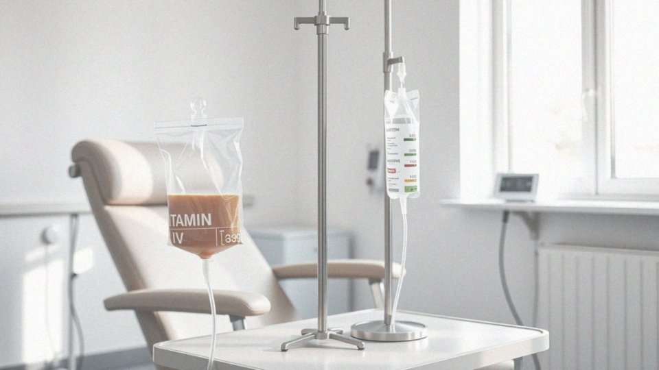 Jakie są różne rodzaje wlewów witaminowych dostępnych w ofercie?