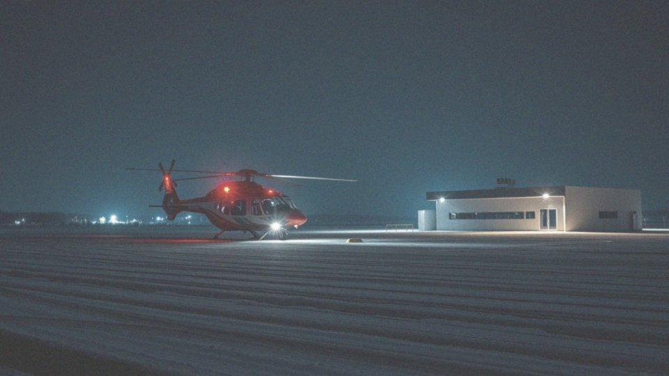 Jakie są warunki pracy dla pilotów helikopterów ratunkowych?