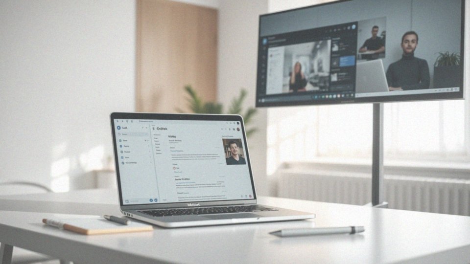 Co obejmują lekcje dotyczące Outlooka i Teams?