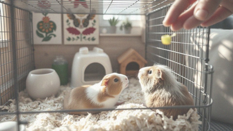 Jak świnki morskie okazują swoje przywiązanie do opiekuna?