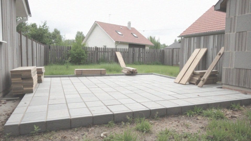 Jakie materiały są najlepsze do budowy taniego tarasu?