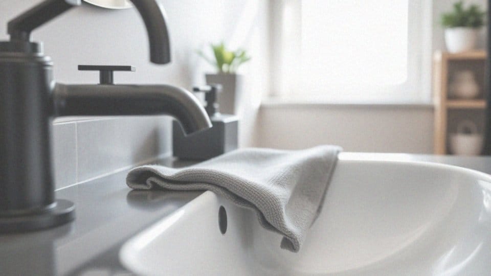 Jakich akcesoriów do czyszczenia używać, aby nie uszkodzić czarnej armatury?