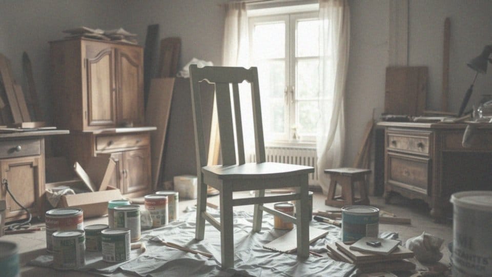 Jakie meble można odnawiać farbą satynową?