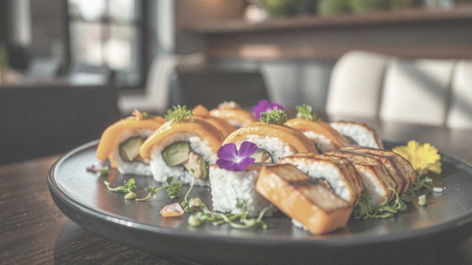 Czym można zastąpić rybę w sushi?