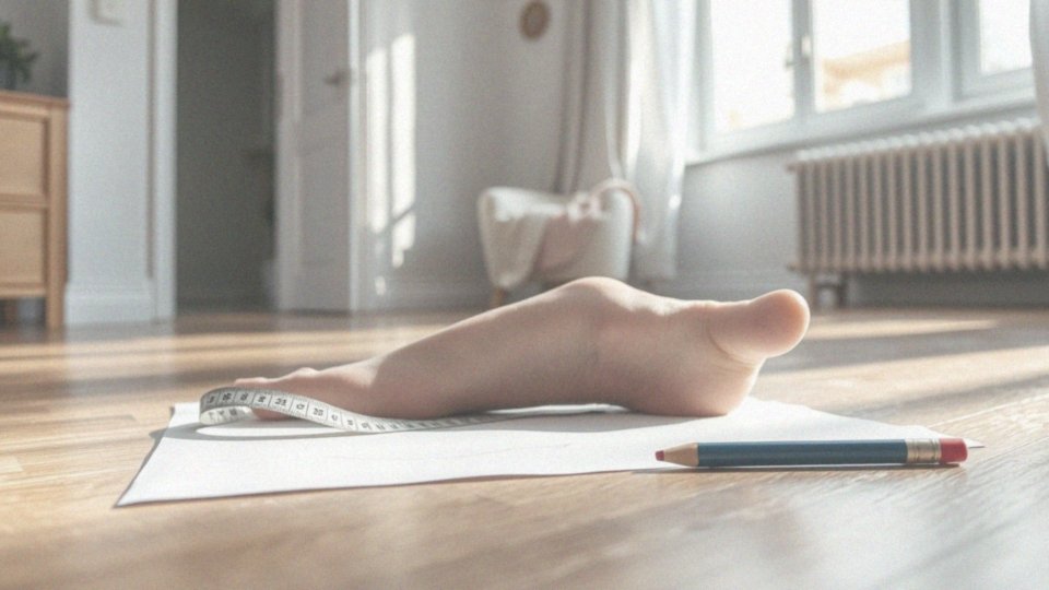 Jak zmierzyć stopę przy doborze sandałów?