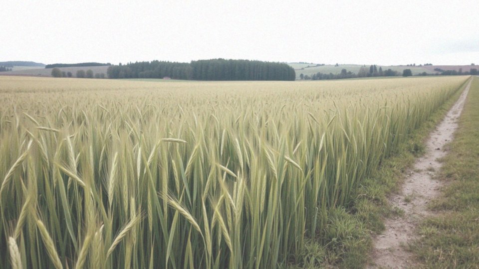Jakie są skutki zbyt gęstego łanu żyta?