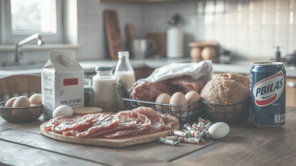 Jakie produkty kwasotwórcze należy ograniczyć?