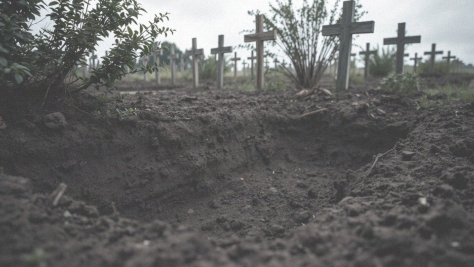 Jak głęboko zakopuje się trumnę? Przepisy i standardy